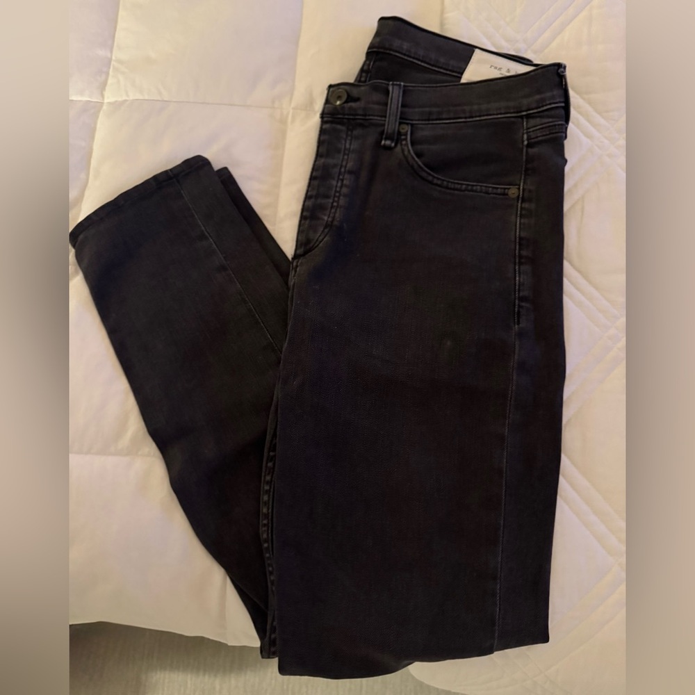 rag & bone Sterling Dark Gray Denim Jeans